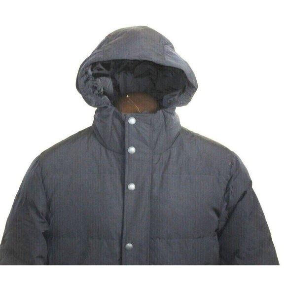 OOBE Brand Men's Kinsley Goose Down Hooded Jacket Midnight Navy Blue NWT - Picture 3 of 9